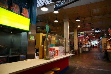 Los Angeles, Kaliforniya 8 Haziran 2023: Los Angeles şehir merkezinde bulunan Grand Central Market