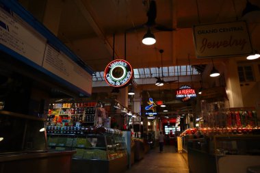 Los Angeles, Kaliforniya 8 Haziran 2023: Los Angeles şehir merkezinde bulunan Grand Central Market