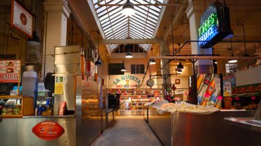 Los Angeles, Kaliforniya 8 Haziran 2023: Los Angeles şehir merkezinde bulunan Grand Central Market