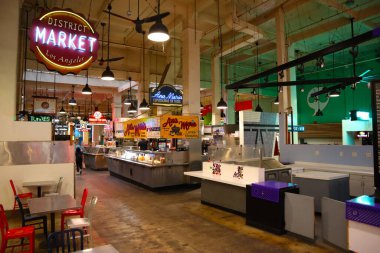 Los Angeles, Kaliforniya 8 Haziran 2023: Los Angeles şehir merkezinde bulunan Grand Central Market