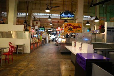 Los Angeles, Kaliforniya 8 Haziran 2023: Los Angeles şehir merkezinde bulunan Grand Central Market