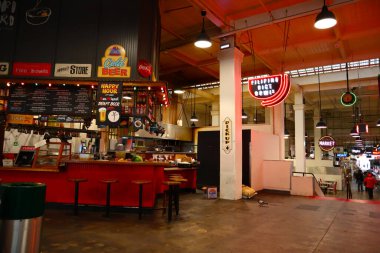 Los Angeles, Kaliforniya 8 Haziran 2023: Los Angeles şehir merkezinde bulunan Grand Central Market