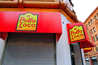 Los Angeles, Kaliforniya 8 Haziran 2023: EL POLO LOCO Restoran zinciri Meksika usulü ızgara Tavuk
