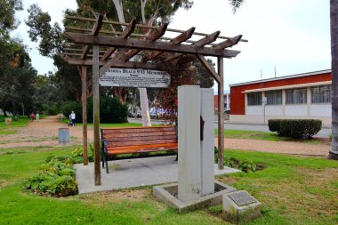 Hermosa Beach (LA County), California 14 Haziran 2023: Hermosa Beach 9-11 Memorial