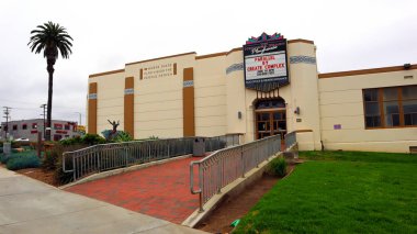 Hermosa Beach (LA County), California 14 Haziran 2023: The HERMOSA BEACH Playhouse Community Theatre 710 Pier Ave, Hermosa Beach
