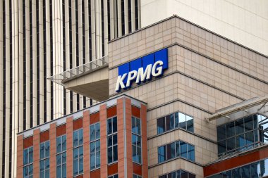 Los Angeles, Kaliforniya 15 Haziran 2023: KPMG International Limited, çok uluslu profesyonel hizmet ağı
