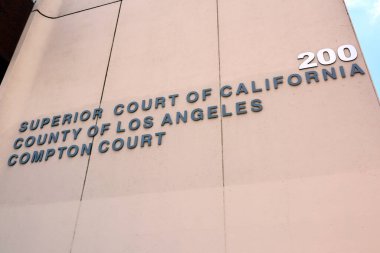 COMPTON (Los Angeles County), Kaliforniya 19 Haziran 2023: Kaliforniya Yüksek Mahkemesi, Los Angeles Eyaleti, COMPTON Adliyesi