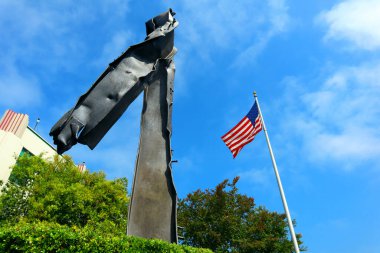 Beverly Hills, Kaliforniya 3 Temmuz 2023, Beverly HILLS 9-11 Memorial Garden 445 North Rexford Drive, Beverly Hills