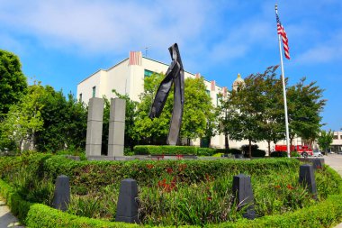 Beverly Hills, Kaliforniya 3 Temmuz 2023, Beverly HILLS 9-11 Memorial Garden 445 North Rexford Drive, Beverly Hills