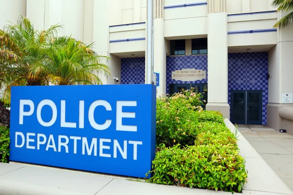 Beverly Hills Kalifornia Lipca 2023 Beverly Hills Police Department 464 — Zdjęcie stockowe
