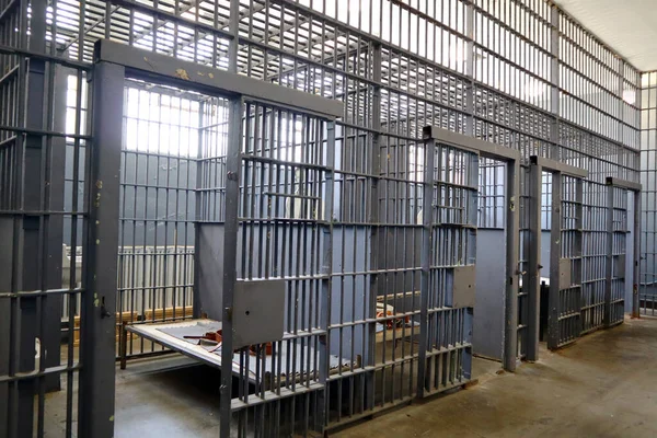 Gevangenisgevangenis Met Cellen — Stockfoto