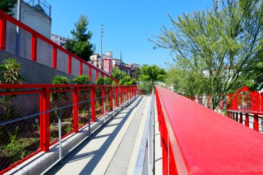 Los Angeles, Kaliforniya 23 Eylül 2023: Ord ve Yale Street Park, 524 Ord St, Los Angeles