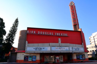 Culver City, Kaliforniya 23 Eylül 2023: Kirk Douglas Tiyatrosu 9820 Washington Bulvarı, Culver City (Los Angeles County))