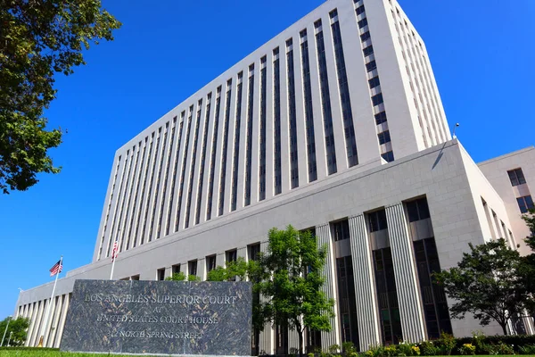 Los Angeles Kalifornia Września 2023 United States Court House Centrum — Zdjęcie stockowe