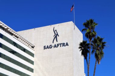 Los Angeles, Kaliforniya 24 Eylül 2023: SAG-AFTRA Sinema Oyuncuları GuildAmerican Television and Radio Artists 5757 Wilshire Bulvarı, Los Angeles