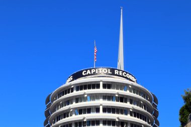 Los Angeles, Kaliforniya 26 Eylül 2023 Capitol Records Binası 1750 Vine Caddesi, Los Angeles 