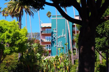 Beverly Hills, Kaliforniya 2 Ekim 2023: 9641 Sunset Bulvarı, Beverly Hills, Kaliforniya