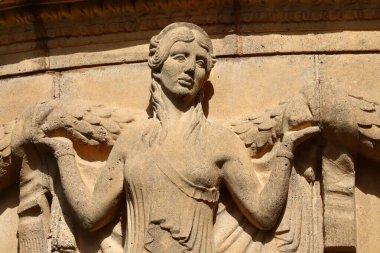 San Francisco, Kaliforniya 21 Ekim 2023 Güzel Sanatlar Sarayı Ayrıntıları