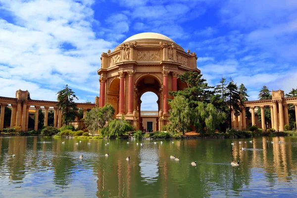 San Francisco, Kaliforniya 21 Ekim 2023 Güzel Sanatlar Sarayı Ayrıntıları