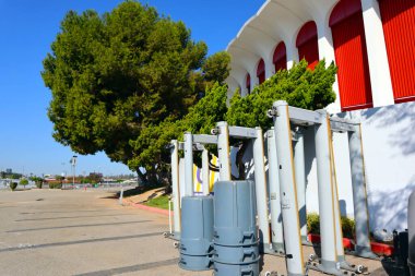 Inglewood (Los Angeles), Kaliforniya 6 Kasım 2023: KIA FORUM (The Forum), 3900 W. Manchester Bulvarı 'nda bulunan çok amaçlı bir kapalı arena. Inglewood