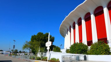 Inglewood (Los Angeles), Kaliforniya 6 Kasım 2023: KIA FORUM (The Forum), 3900 W. Manchester Bulvarı 'nda bulunan çok amaçlı bir kapalı arena. Inglewood