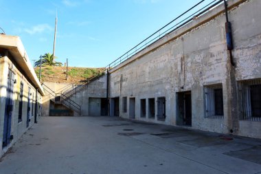 Los Angeles (San Pedro bölgesi), Kaliforniya 7 Kasım 2023: Fort MacArthur Müzesi Fort MacArthur tarihinin korunması ve yorumlanması için adanmıştır. 