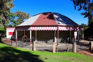 Los Angeles, Kaliforniya 1 Kasım 2023 Griffith Park Atlıkarınca, Tarihi Atlıkarınca 4730 Crystal Springs Dr, Los Angeles