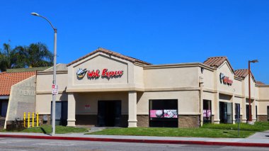 La Puente (Los Angeles), Kaliforniya 14 Ekim 2023: WOK Çin Mutfak Restoranı