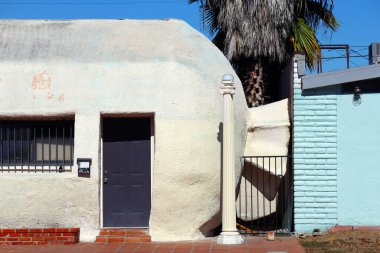 Los Angeles, Kaliforniya 30 Ekim 2023: Tamale Binası, 1929 'da inşa edilmiş bir programsal mimari, Doğu Los Angeles, 6421 Whittier Bulvarı' nda yer almaktadır.