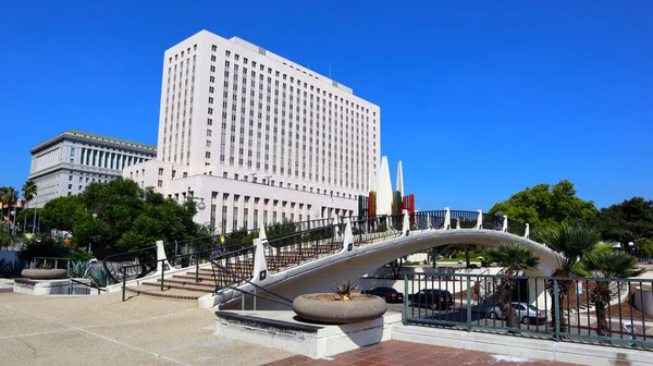 Los Angeles Kaliforniya Ekim 2023 Abd Mahkemesi Binası Temple Street — Stok fotoğraf
