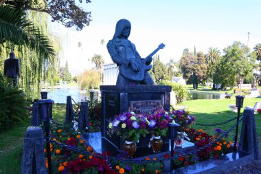 Los Angeles, Kaliforniya 16 Ekim 2023: JOHNNY RAMONE, John Cummings doğdu, Hollywood Ebedi Mezarlığı 'nda 6000 Santa Monica Bulvarı' nda