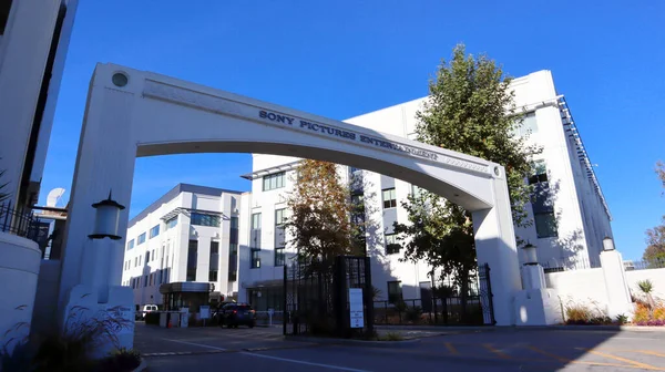 stock image Culver City, California - November 21, 2023: Sony Pictures Studios, American television and film studio complex located in Culver City
