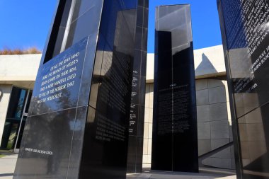 Los Angeles, Kaliforniya - 22 Kasım 2023 Los Angeles Soykırım Müzesi 100 The Grove Dr, Los Angeles