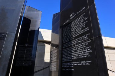 Los Angeles, Kaliforniya - 22 Kasım 2023 Los Angeles Soykırım Müzesi 100 The Grove Dr, Los Angeles