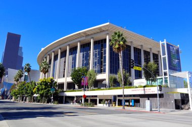 Los Angeles, Kaliforniya - 7 Ekim 2023: BROAD Müzesi 221 S Grand Ave, Los Angeles