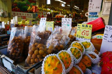 San Francisco, California - 25 Ekim 2023: Çin Mahallesi, San Francisco 'daki Çin etnik mahallesi