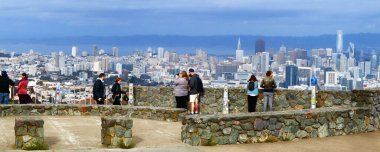 San Francisco, California: San Francisco 'nun Twin Peaks' ten ufuk çizgisi