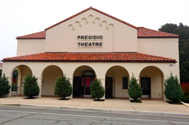 San Francisco, California - 24 Ekim 2023: Presidio Tiyatrosu, San Francisco Presidio Ulusal Parkı 'nda yer almaktadır.