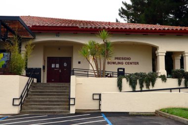 San Francisco, California - 24 Ekim 2023: 1941 'de Amerika Kızılhaç tarafından San Francisco Presidio Ulusal Parkı' nda inşa edilen Ventures