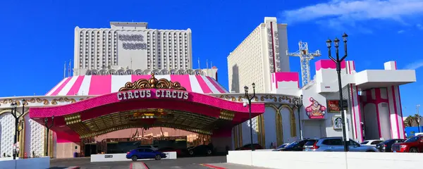 Las Vegas Nevada December 2023 Circus Circus Hotel Located 2880 — Stock Photo, Image