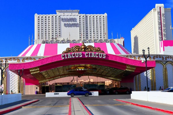 Las Vegas Nevada December 2023 Circus Circus Hotel Located 2880 Stock Picture