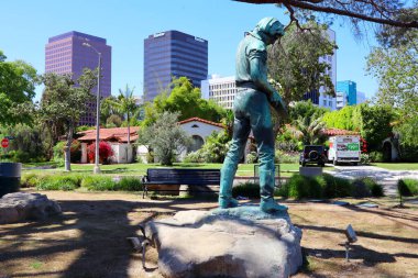 Los Angeles, California - 6 Mayıs 2024: Kamu Sanatı 