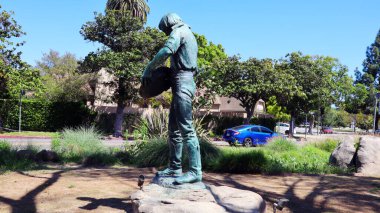 Los Angeles, California - 6 Mayıs 2024: Kamu Sanatı 