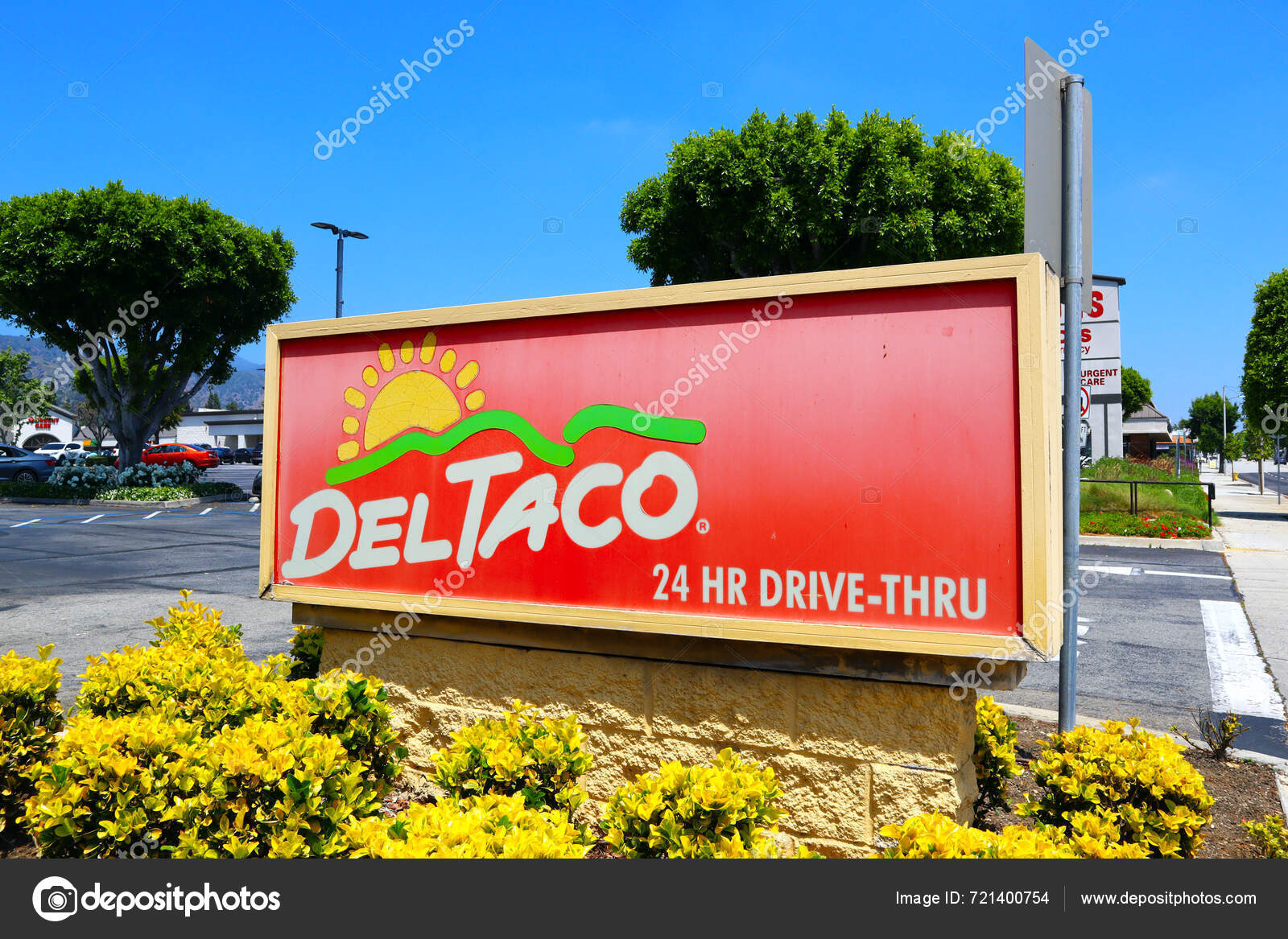 Los Angeles California May 2024 Del Taco Restaurant American Fast ...