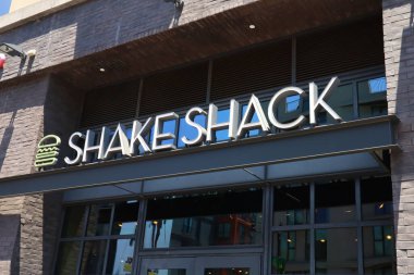 Hollywood, Los Angeles, Kaliforniya 16 Temmuz 2024 Shake Shack fast food restoranı