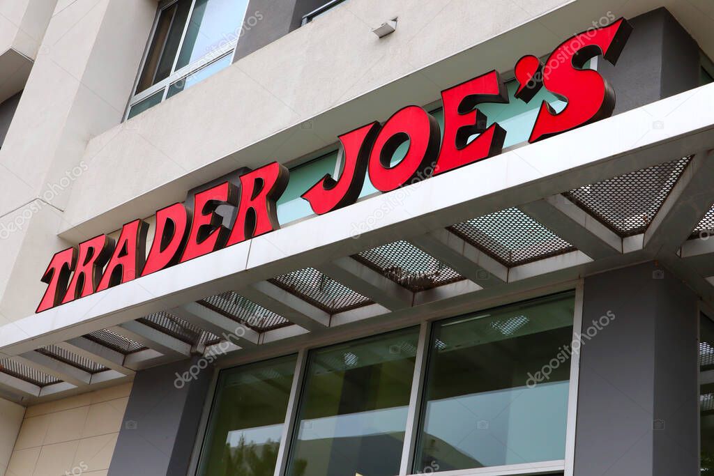 West Hollywood, California - July 12, 2024: TRADER JOE'S American chain of Grocery Store