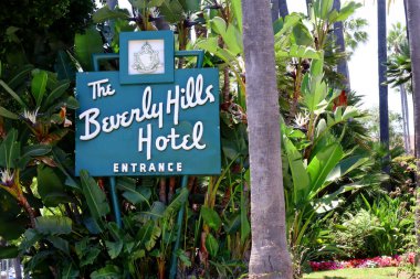 Beverly Hills, California - 21 Haziran 2024: Beverly Hills Oteli, 9641 Sunset Bulvarı, Beverly Hills, Kaliforniya
