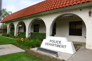 Irwindale, LA County, Kaliforniya 17 Haziran 2024: 5050 N Irwindale Bulvarı 'nda bulunan Irwindale Polis Departmanı