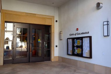 Calabasas, LA County, California - 24 Haziran 2024: Calabasas Belediye Binası 100 Civic Center Way, Calabasas, Kaliforniya