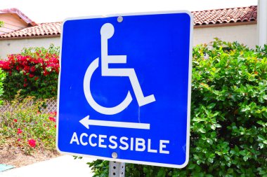 Tekerlekli sandalye Erişilebilir İşaret, Engelli Erişim Sembolleri